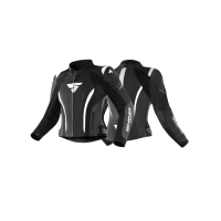 Shima Куртка Кожаная женская Miura 2.0 Black/White в Ставрополе