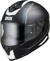IXS Шлем HX 1100 2.0 Чёрн-серо-белый глянец в Ставрополе