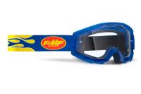 100% Очки FMF Powercore Goggle Flame Navy/Clear Lens в Ставрополе