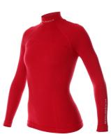Brubeck Футболка женская дл.рукав Wool Merino 78% Малина в Ставрополе