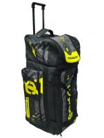 Grom Сумка для экипировки с колесами MX1 Gearbag Fragments Neongrey в Ставрополе