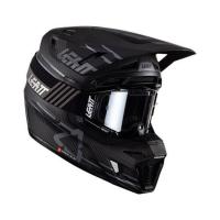Leatt Мотошлем кроссовый Moto 9.5 Carbon Helmet Kit V26 Black в Ставрополе
