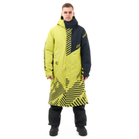 Dragonfly Плащ зимний Race Coat Man 2025 Lime-Black в Ставрополе