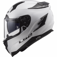 LS2 Мотошлем интеграл FF327 Challenger mono Белый в Ставрополе