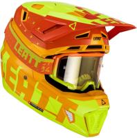 Leatt Шлем кроссовый Kit Moto 7.5 V23 Citrus в Ставрополе