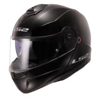LS2 Мотошлем FF908 Strobe II Solid Gloss Black в Ставрополе
