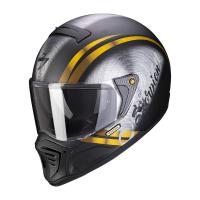 Scorpion Exo Мотошлем HX1 Ohno Черный Матовый/Белый/Золотистый в Ставрополе