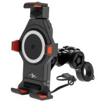 Extreme Style Мото держатель с беспроводной зарядкой anti-vibration R17W в Ставрополе