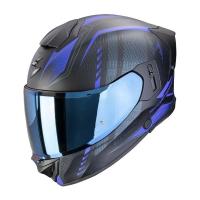 Scorpion Exo Мотошлем Exo-530 Air Theras Черный Матовый/Синий в Ставрополе