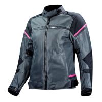 LS2 Мотокуртка женская Riva Lady черно-темно-серо-розовый в Ставрополе