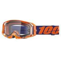 100% Очки Armatic Enduro Moto Neon Orange / Clear в Ставрополе