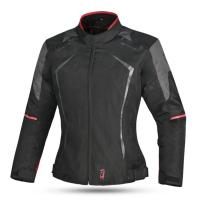 Dimox Мотокуртка текстиль Horizon Women Black/Red в Ставрополе