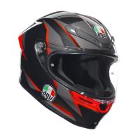 AGV Шлем K6 S 2206 Slashcut Black/Grey/Red в Ставрополе
