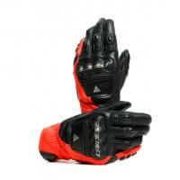 Dainese Перчатки кожаные 4-Stroke 2 Black/Fluo-Red в Ставрополе