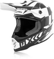 Acerbis Шлем детский Impact Steel kid White/Black в Ставрополе