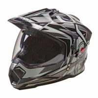 AIM Шлем кросс/эндуро JK802S Black/Grey/White в Ставрополе