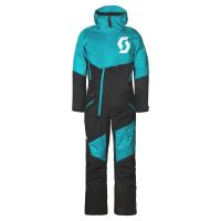 Scott Комбинезон зимний женский Back-X Dryo black/breeze blue  в Ставрополе