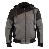MCP Мотокуртка мужская Hoody серо-черный в Ставрополе