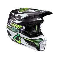 Leatt Шлем кроссовый 3.5 V26 Storm Teal + очки Vizion 3.5 в Ставрополе