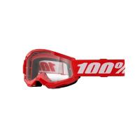 100% Очки подростковые Strata 2 Junior Red / Clear в Ставрополе