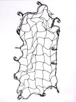 STARKS Сетка багажная NET KVADRO (80/80) Чёрный в Ставрополе