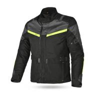 Dimox Мотокуртка текстиль Tour Tech Mens Black/Grey/Yellow в Ставрополе