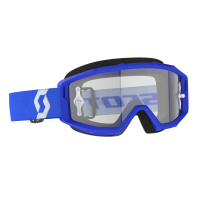 Scott Очки кроссовые Primal clear blue/white clear works в Ставрополе