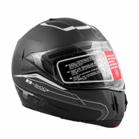 Beon Шлем модуляр B-700 Matt Grey/Black White в Ставрополе