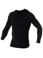 Brubeck Футболка мужская дл.рукав Comfort Wool Черный в Ставрополе