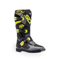 Sidi Ботинки детские Flame Black/Lime/Grey в Ставрополе