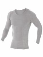 Brubeck Футболка мужская дл.рукав Comfort Wool Серый в Ставрополе