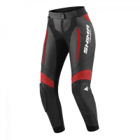 Shima Мотоштаны Кожаные женские Miura 2.0 Black/Red в Ставрополе