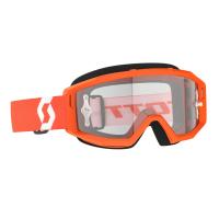 Scott Очки кроссовые Primal clear orange/white clear works в Ставрополе