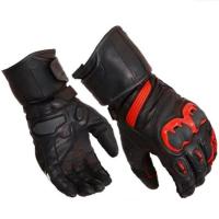 Scout Перчатки кожаные Carbon Черный/Белый/Красный в Ставрополе