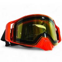 AiM Очки снегоходные с магнитной линзой и подогревом (PRO) 31-103 Accu Heated Orange Glossy в Ставрополе