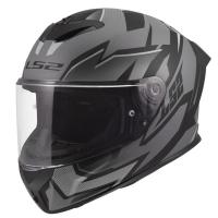 LS2 Мотошлем FF820 Rapid III Xtrem Black Grey в Ставрополе