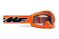 100% Маска кросс FMF Powerbomb Rocket Orange - прозрачная линза в Ставрополе