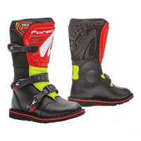 Forma Ботинки кроссовые детские Rock Black/Red/Yellowfluo в Ставрополе