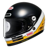 Shoei Мотошлем Glamster 06 Abiding черно-бело-желтый TC-3 в Ставрополе