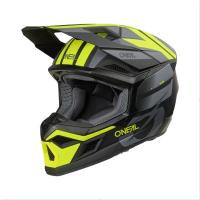 Oneal Кроссовый шлем 3Series Ride V.25 черный/желтый в Ставрополе