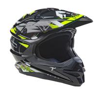 AiM Шлем кроссовый JK803S Yellow/Black в Ставрополе