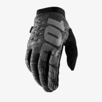 100% Мотоперчатки текстильные Brisker Glove Heather Grey  в Ставрополе