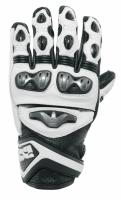 IXS Перчатки RS-400 Kurz Черный/Белый в Ставрополе