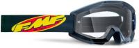100% Очки FMF Маска кроссовая Powercore Core Black Прозрачная линза в Ставрополе