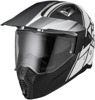 IXS Шлем IXS 208 2.0 Черно-Белый Матовый в Ставрополе
