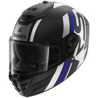 Shark Шлем Spartan RS Carbon Shawn Mat Black/Blue/Silver в Ставрополе