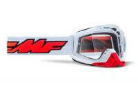 100% Маска кросс FMF Powerbomb Rocket White - прозрачная линза в Ставрополе