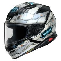 Shoei Мотошлем NXR 2 Fortress серо-черно-голубой в Ставрополе