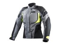 LS2 Мотокуртка женская Phase Lady Jacket серо-чёрно-жёлтый в Ставрополе