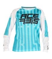 Acerbis Джерси детское MX J-Windy Five Kid Vented Blue/White в Ставрополе